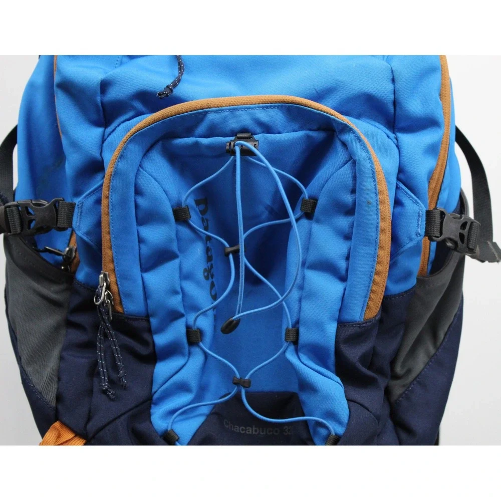 Patagonia Chacabuco 32L Backpack Blue Navy Hiking Travel Daypack Laptop Bag